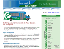 Tablet Screenshot of brunswickexplorer.org